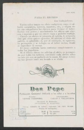 Para el recreo