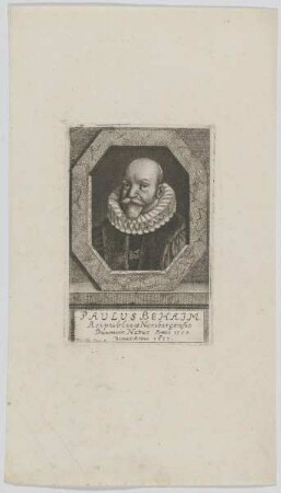 Bildnis des Paulus Behaim