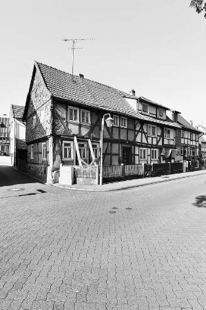 Fachwerkhaus; Schlitz, Hainbuche 27, Hainbuche 29
