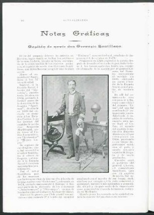 Capitán de navío don Gervasio Santillana.