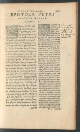 Epistola Petri Apostoli Secunda.
