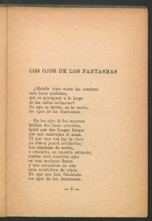 Los ojos de los fantasmas
