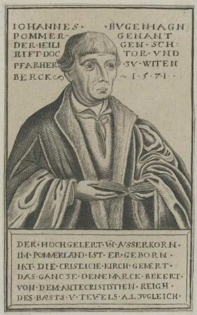 Bildnis des Iohannes Bvgenhagn