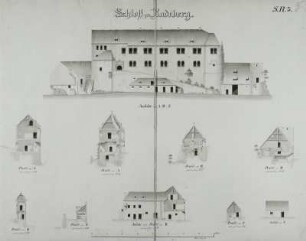 Radeberg, Schloss, 1840