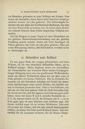 11. Ballonfahrt nach Rußland
