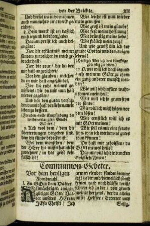 Communion-Gebeter.