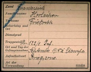 Horlacher, Friedrich - Hornberger, Albert