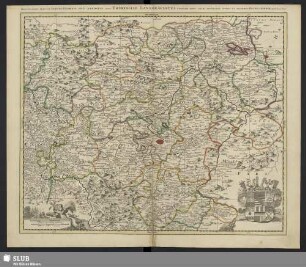 Illustrissimo Principi Ioanni Georgio Duci Saxoniae Hanc Thuringiae Lantgraviatus Tabulam
