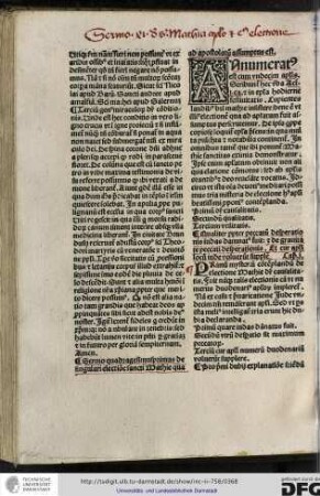 Sermo quadragesimusprimus de singulari electione sancti Mathie qua ad apostolatum assumptus est.