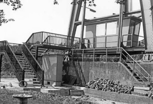 Zentralsteuerstand der Schleuse Hünxe/Wesel-Datteln-Kanal