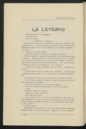 La leyenda