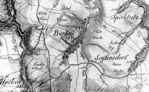 Höckendorf-Borlas. Oberreit, Sect. Dresden, 1821/22