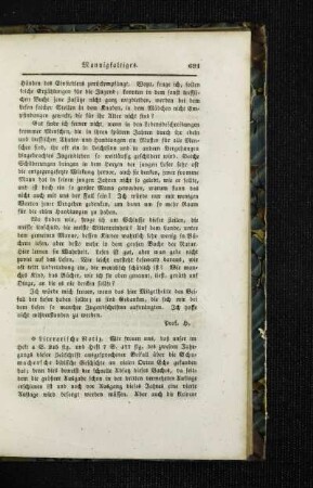 Mannigfaltiges