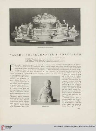 3: Danske Folkedragter i Porcellæn