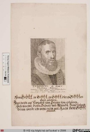 Bildnis Lodewijk de Dieu