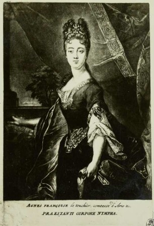 Bildnis der Gräfin Agnes Francoise Arco, geb. Letouchier