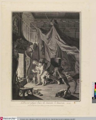 L'Amour réfugié dans la maison d'Anacréon