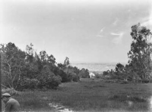 Landschaft : Blick über eine Landschaft am Weg