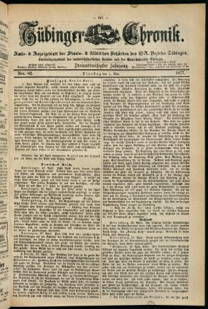 341-364, 1. Mai (Nro. 82) - 6. Mai (Nro. 86)