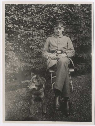 Emil Trinkler, Sommer 1916 (20 jährig)