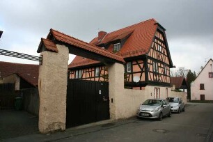 Fachwerkwohnhaus; Bickenbach, Schulzengasse 4