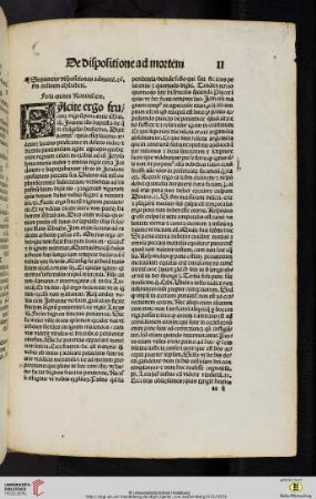 De dispositione ad mortem