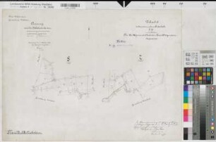 Puderbach (Laasphe), Separation Puderbach, Urkarte I Richstein Flur 7 und 8