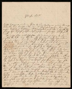 Nr. 7: Brief von Rudolf von Jhering an Carl Friedrich Wilhelm von Gerber, Gießen, 22.9.1856