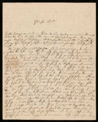 Nr. 7: Brief von Rudolf von Jhering an Carl Friedrich Wilhelm von Gerber, Gießen, 22.9.1856