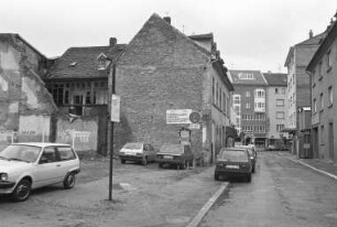 Bau eines Parkhauses in der östlichen Bürgerstraße zwischen Blumen- und Amalienstraße