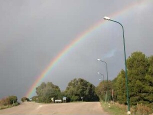 Regenbogen bei Selinunt