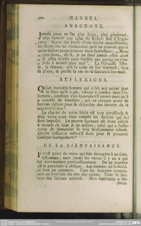 De La Bienfaisance