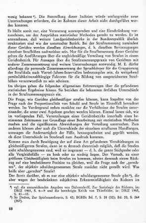 Die Frage der Repräsentanz der gefundenen Ergebnisse