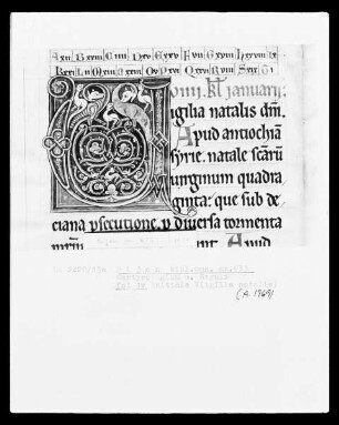 Martyrologium und Regula S. Benedicti