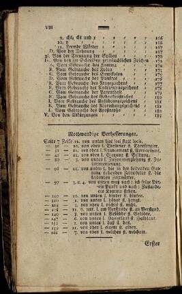 Nothwendige Verbesserungen.