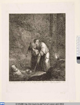 Saul ruft Samuels Schatten