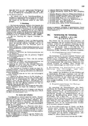 Vereinfachung der Verwaltung : [Amtliche Erlasse] ; [Amtlicher Teil]