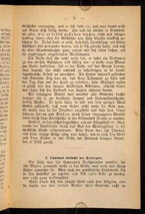 3. Thomas besucht die Seinigen