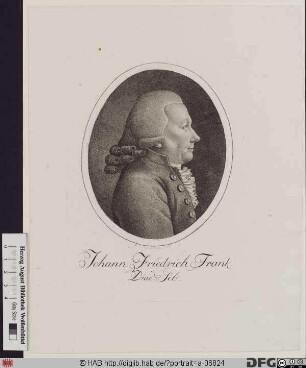 Bildnis Johann Friedrich Frank (II)