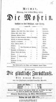 Die glückliche Zurückkunft