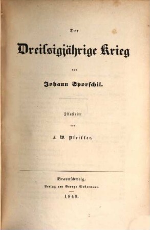 Der Dreissigjährige Krieg