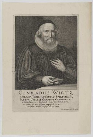 Bildnis des Conradus Wirtz