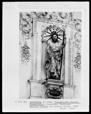 Figur des Apostel Thomas