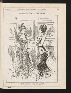 Les tableaux vivants du Salon