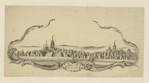 Ansicht der Stadt Wolfenbüttel von Norden