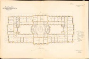 Oberlandesgericht, Düsseldorf: Grundriss 1.OG 1:100