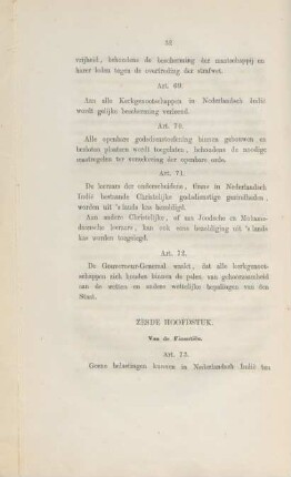 Zesde hoofdstuk. Van de Finantien