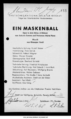 Ein Maskenball