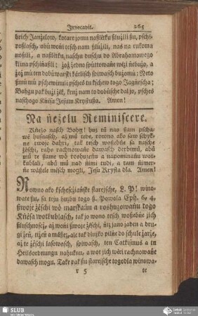 Na ṅeżelu Reminiscere