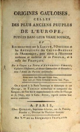 Origines gauloises